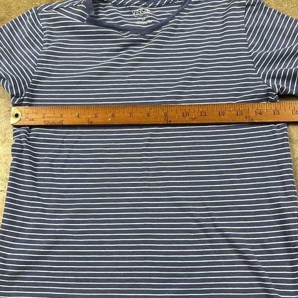 Vince. Blue and White Striped Tee
Size: Small - Picture 4 of 5